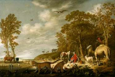 Orpheus spielt für die Tiere