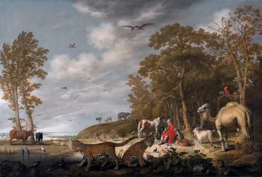 Orpheus spielt für die Tiere