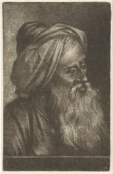 Büste eines Mannes mit Turban