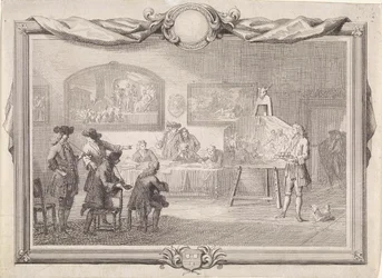 Gilde des Heiligen Lukas in Dordrecht, 1736