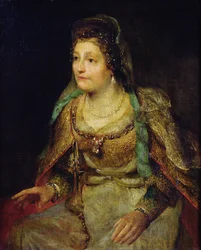 Weibliche Figur, ca. 1680-90