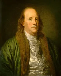 Benjamin Franklin, nach Jean-Baptiste Greuze