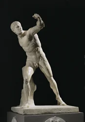 Der Borghese-Gladiator, gefunden in Anzio, Italien