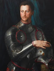 Cosimo I. de Medici in Rüstung