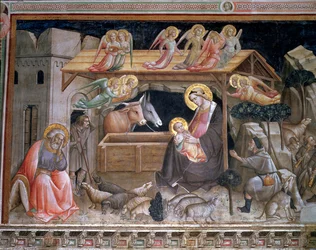Die Geburt Christi (Detail)