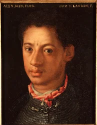 Porträt von Alessandro de Medici (Alexander von Medici genannt der Mohr) (1510-1572), Herzog von Florenz
