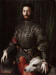 Porträt von Guidobaldo II. della Rovere, Herzog von Urbino