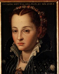 Porträt von Lucrezia de Medici (1545-1561)