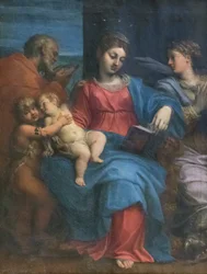 Heilige Familie mit der heiligen Margareta