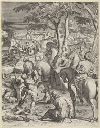 Kreuzigung Christi (rechter Teil)