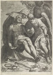 Maria mit dem Leichnam Christi (Pietà)
