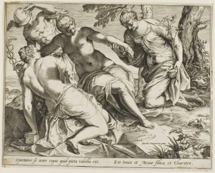 Merkur und die Grazien