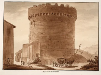 Das Grab der Horatier und Curiatier, 1833