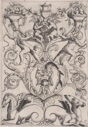 Ornamentales Panel, ca. 1514-36
