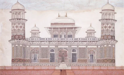 Das Grab des Itmad-ud-daula, ca. 1815