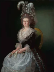 Porträt von María Josefa Piscatori, Marquesa de San Andrés (1757-1807), Ehefrau von Pedro López de Lerena