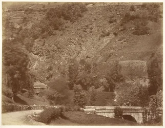 Brücke auf der Straße nach Bigorre (Sturm)