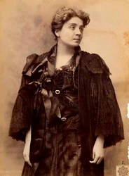 Eleonora Duse, italienische Schauspielerin, 1896