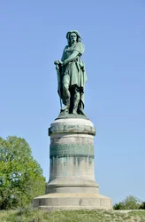 Kolossale Statue von Vercingetorix (72-46 v. Chr.), gallischer Anführer