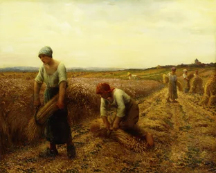 Die Erntearbeiter