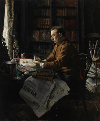 Porträt des Doktors Herman Frithiof Antell
