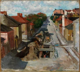 Blick von der Fredrikinkatu