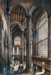 Fountains Abbey, 12. Jahrhundert, ca. 1960er Jahre