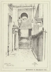 Eingang zu Serjeants Inn
