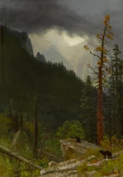 Rockies nach einem Sturm