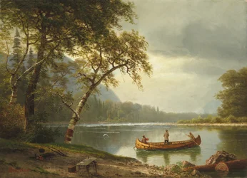 Lachsangeln am Caspapediac River