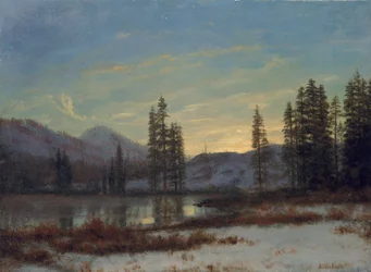Schnee in den Rockies