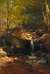 Thompson Cascade, Weiße Berge