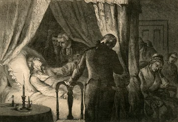 Der Tod von Washington, 1877
