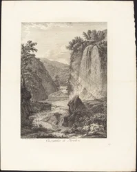 Kleiner Wasserfall von Tivoli