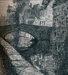 Brügge: Le Quai Vert Der Grüne Kai, 1916, 1917