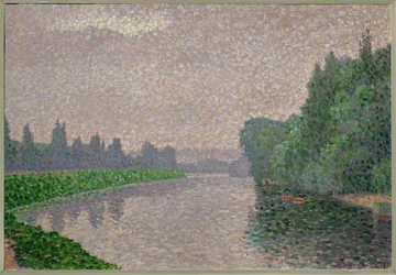 Die Marne bei Morgengrauen