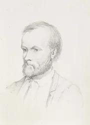 Porträt von Aleksis Kivi
