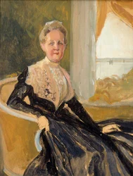 Porträt der Gräfin Elisabeth Wachtmaister, Kompositionsskizze