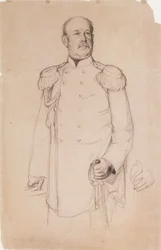 Porträt von General Adolf Aminoff