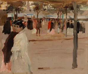 Studie für die Küstenstraße, Sevilla