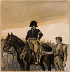 Diese Faust ist mein Schutz (Originalillustration für die Geschichten von Fähnrich Stål)