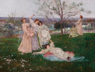 Frühlingsblumen, ca. 1897