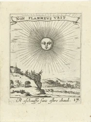Strahlende Sonne