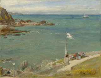 Der Bristolkanal von Ilfracombe aus gesehen, 1890er Jahre