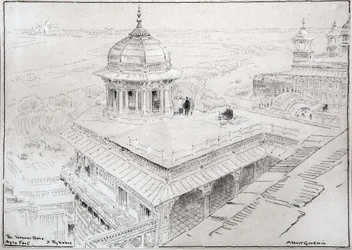 Der Jasmin-Turm, Agra-Fort & Taj Mahal