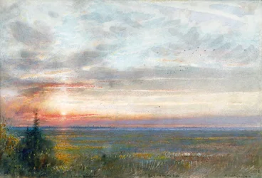 Venedig vom Festland, 1908