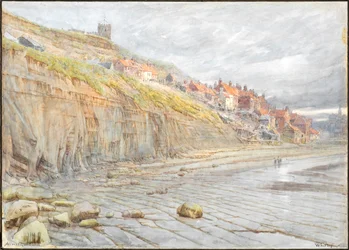 Whitby (Aquarell mit Tinte)