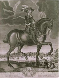 Reiterporträt von Oliver Cromwell (1599-1658) ca. 1655