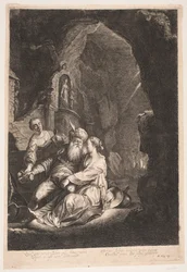 Lot und seine Töchter