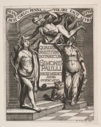 Titelblatt zu Simon Paulli, "Quadripartitum Botanicum", 1667